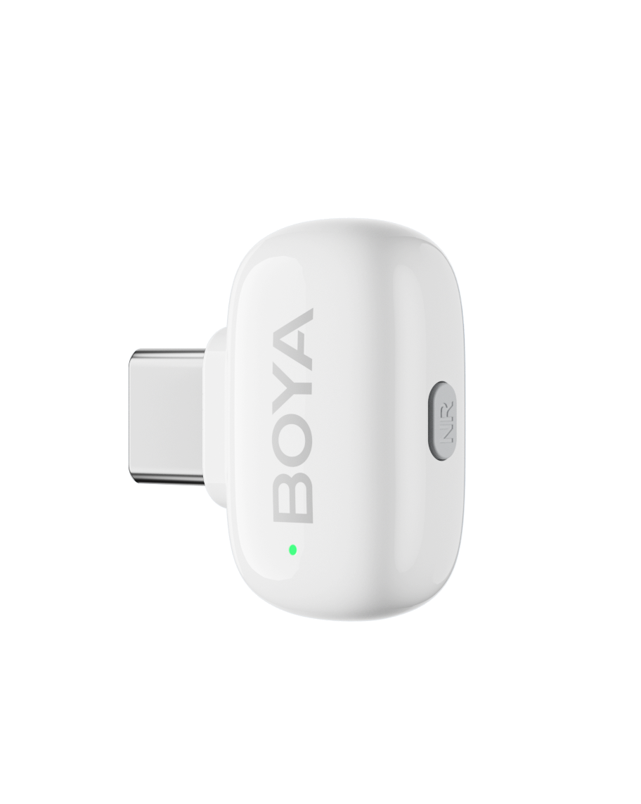 Микрофон петличный Boya mini COMBO Lightning+Type C 2 шт. White (50046) - фото 8 Микрофон петличный Boya mini COMBO Lightning+Type C 2 шт. White (50046) - фото 8
