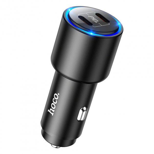 Зарядний пристрій автомобільний Hoco NZ3 Dual Port PD QC 3,0 40 W