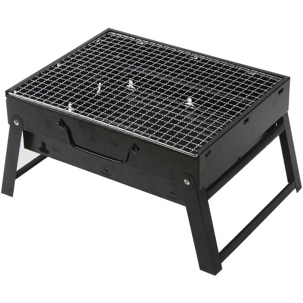 Мангал переносной из стали с решеткой (7547)