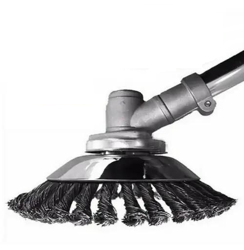 Корщетка на бензиновый триммер ComShop для очистки дорожек и тротуарной плитки Корщетка на бензиновый триммер ComShop для очистки дорожек и тротуарной плитки