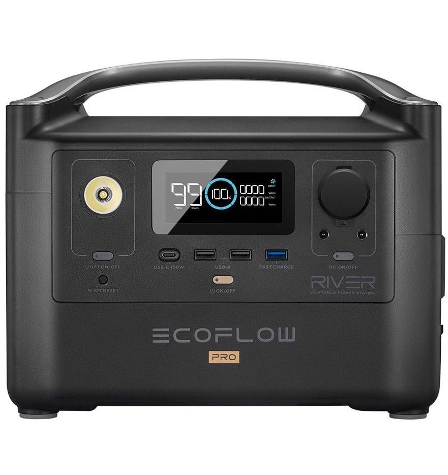 Зарядная станция EcoFlow RIVER Pro 720wh 600 W (EFRIVER600PRO-EU) Зарядная станция EcoFlow RIVER Pro 720wh 600 W (EFRIVER600PRO-EU)