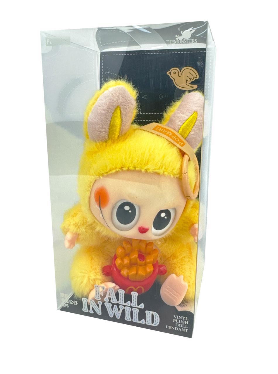 М'яка іграшка-брелок Лабубу 16 см Жовтий (27876675) - фото 2 М'яка іграшка-брелок Лабубу 16 см Жовтий (27876675) - фото 2