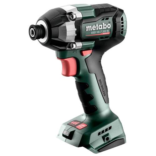 Гайковерт аккумуляторный ударный Metabo SSD 18 LT 200 BL 3750 уд/мин Зеленый (602397850) Гайковерт аккумуляторный ударный Metabo SSD 18 LT 200 BL 3750 уд/мин Зеленый (602397850)