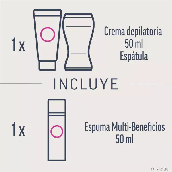 Набор для удаления волос Veet Expert Multi-Benefits для интимных зон тела крем и пенка (30394767) - фото 5 Набор для удаления волос Veet Expert Multi-Benefits для интимных зон тела крем и пенка (30394767) - фото 5