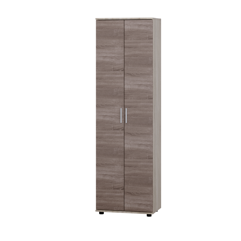 Шкаф Эверест ШП-1 2-х дверный Сонома/Трюфель