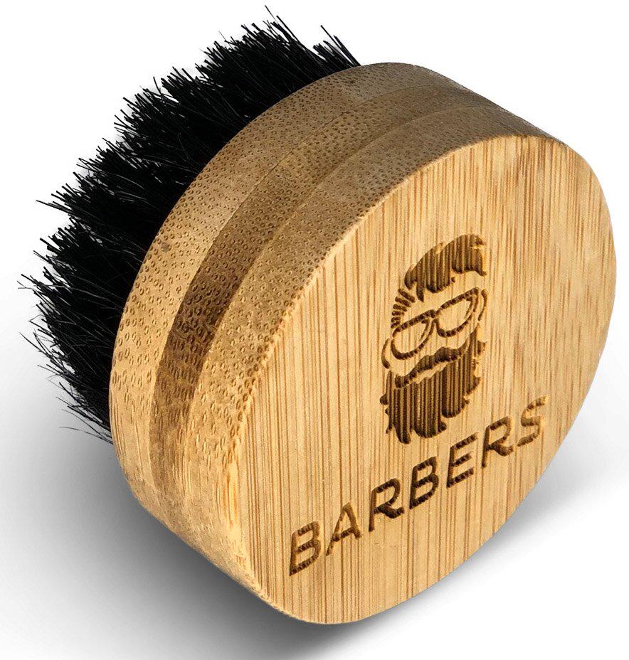 Щітка для бороди Barbers Round Beard Brush (4823099501359) - фото 2