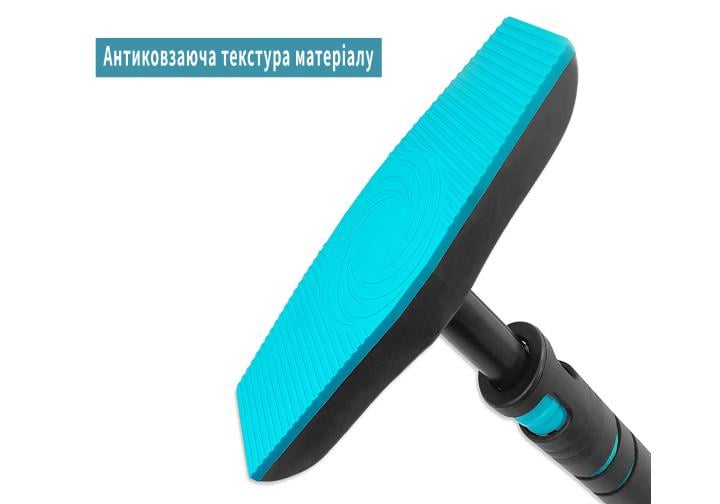 Розсувний розпірний турнік EasyFit BlueGymBar 95-120 см (EF-1634-2) - фото 5