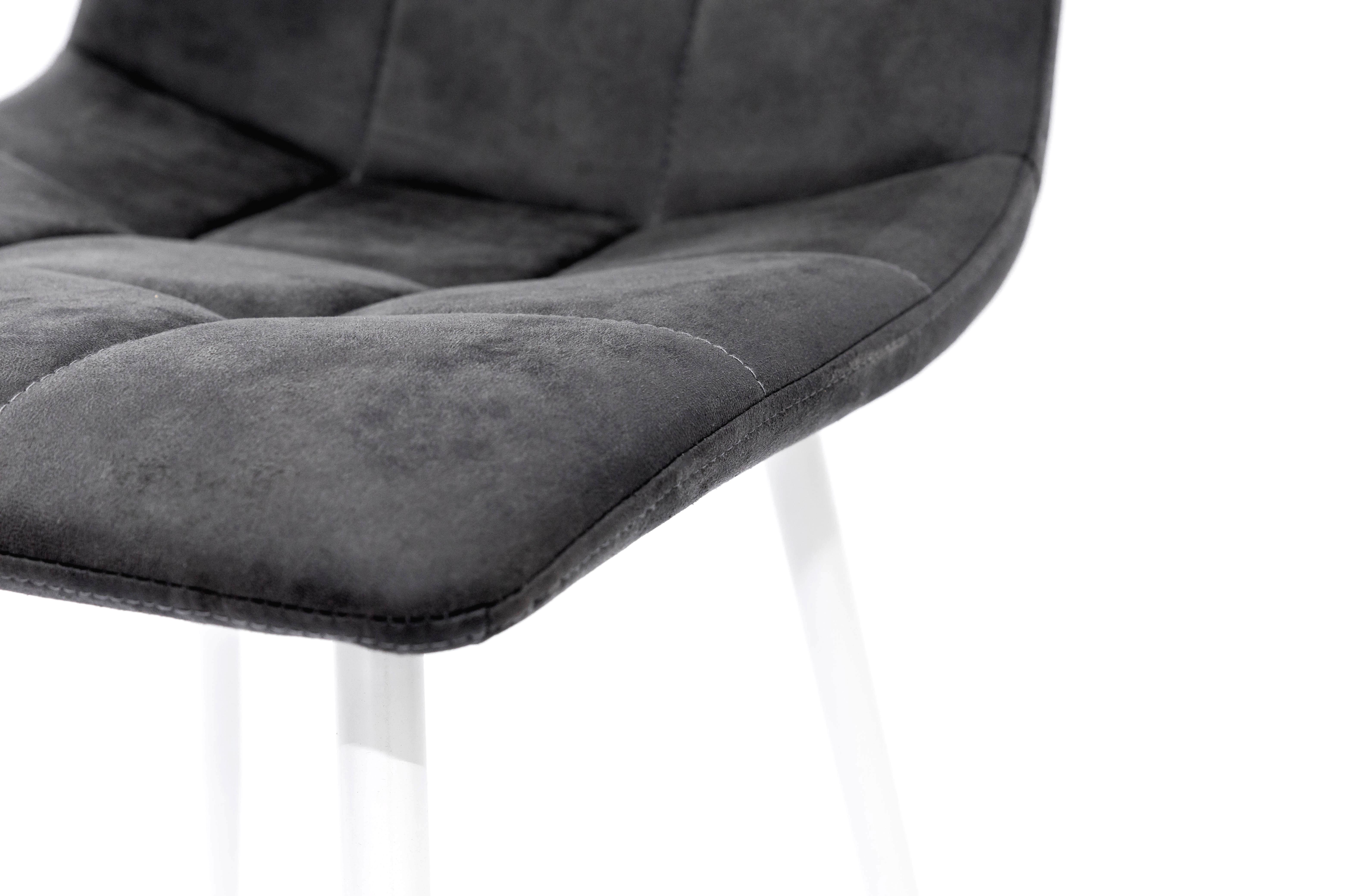 Стул для кухни и гостиной ГРЕЙС Чили круглый 440х890х460 мм Белый/Винтаж-серый (GAА0052365) - фото 6 Стул для кухни и гостиной ГРЕЙС Чили круглый 440х890х460 мм Белый/Винтаж-серый (GAА0052365) - фото 6