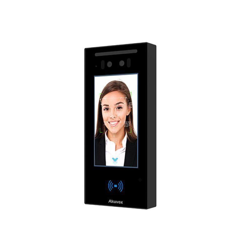 Панель виклику IP Akuvox E16C з біометричним терміналом розпізнавання облич RFID карт (179851)