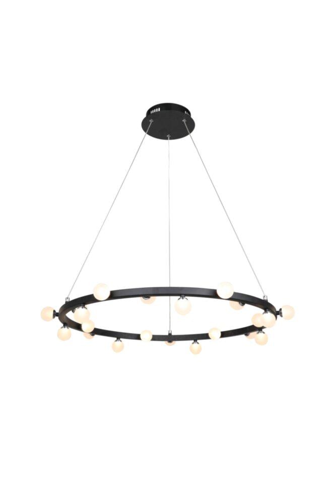 Люстра Laguna Lighting 435 83x25 см Черный (43563-42)