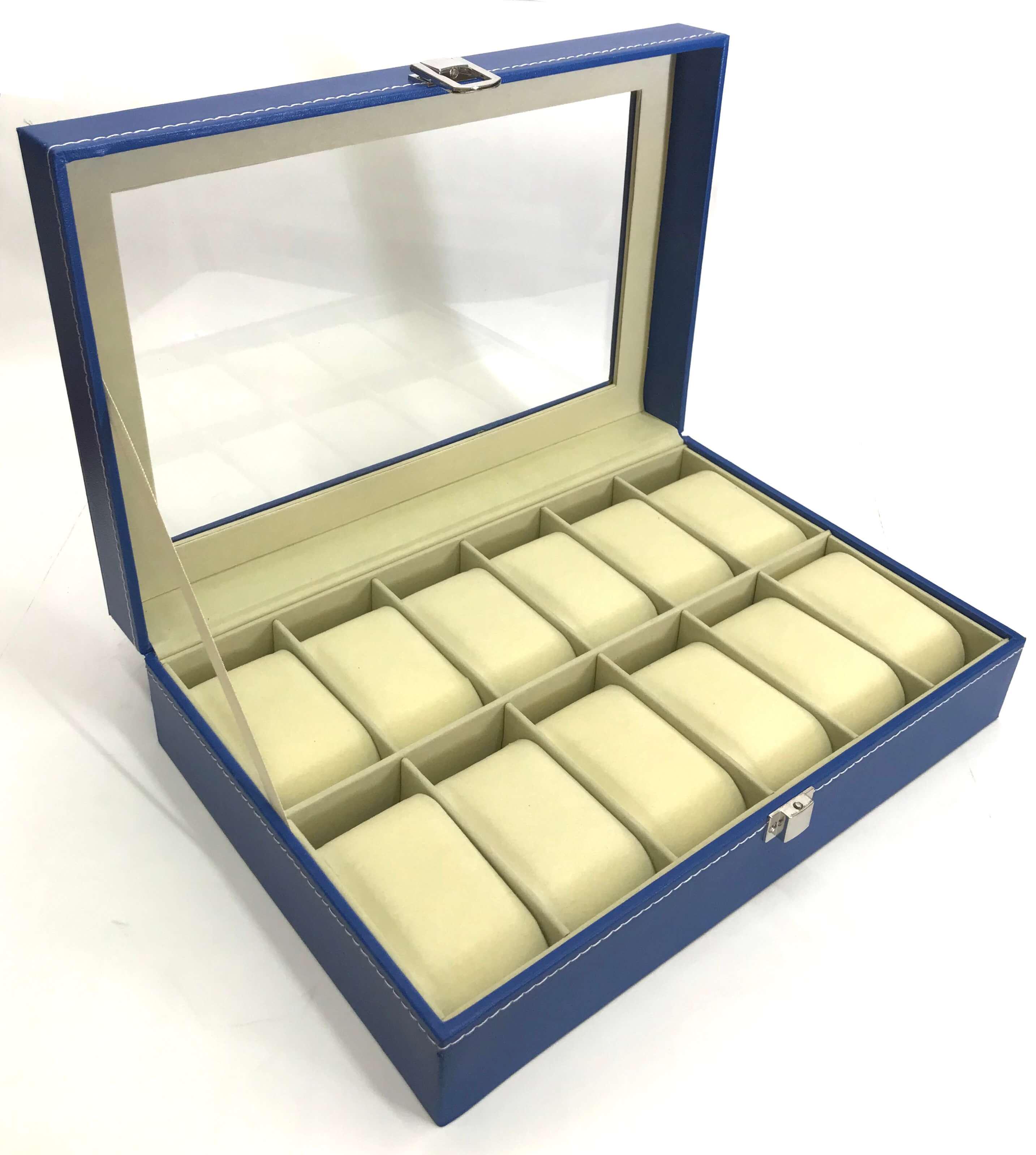 Шкатулка для хранения часов Craft 12PU.BLU