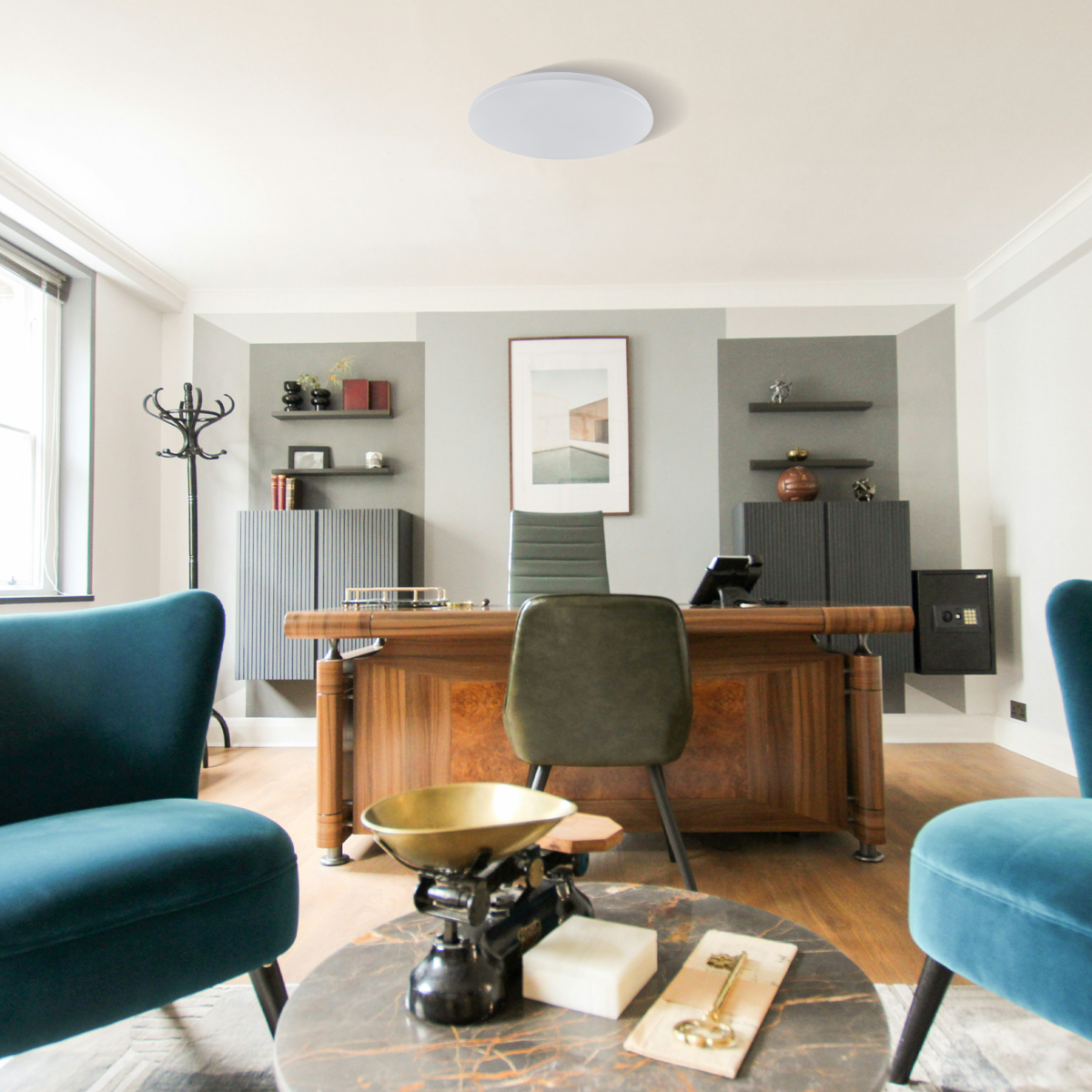 Потолочный светильник Vestum SIMPLE матовый 16W 4000К 255х45 мм - фото 4