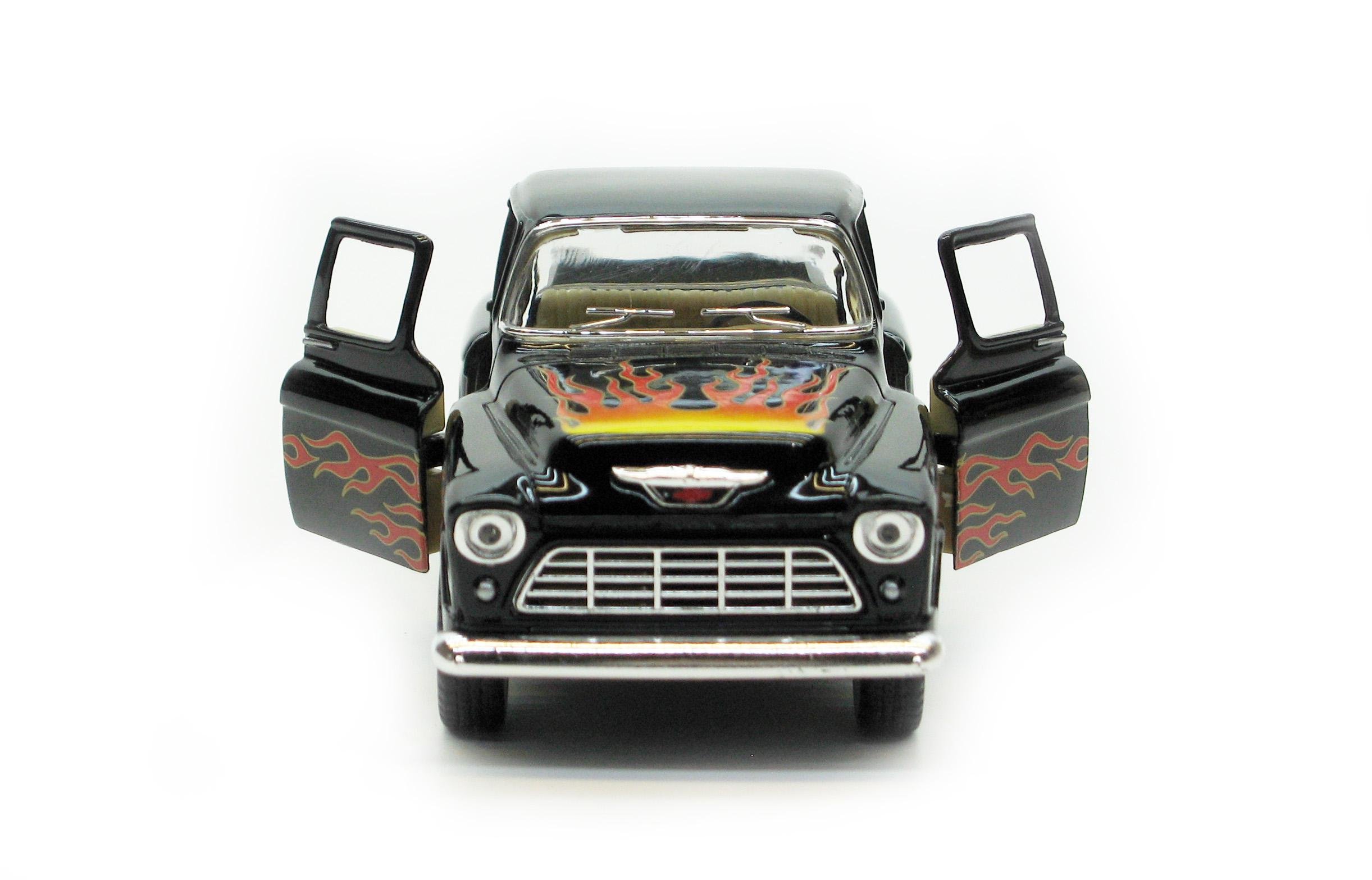 Машина металлическая KT5330F Chevy Stepside Pick-up with printing 1955 - фото 8 Машина металлическая KT5330F Chevy Stepside Pick-up with printing 1955 - фото 8