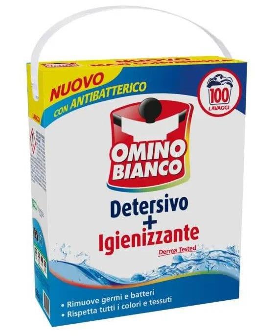 Пральний порошок Omino Bianco дезінфікуючий 100 прань 5500 г