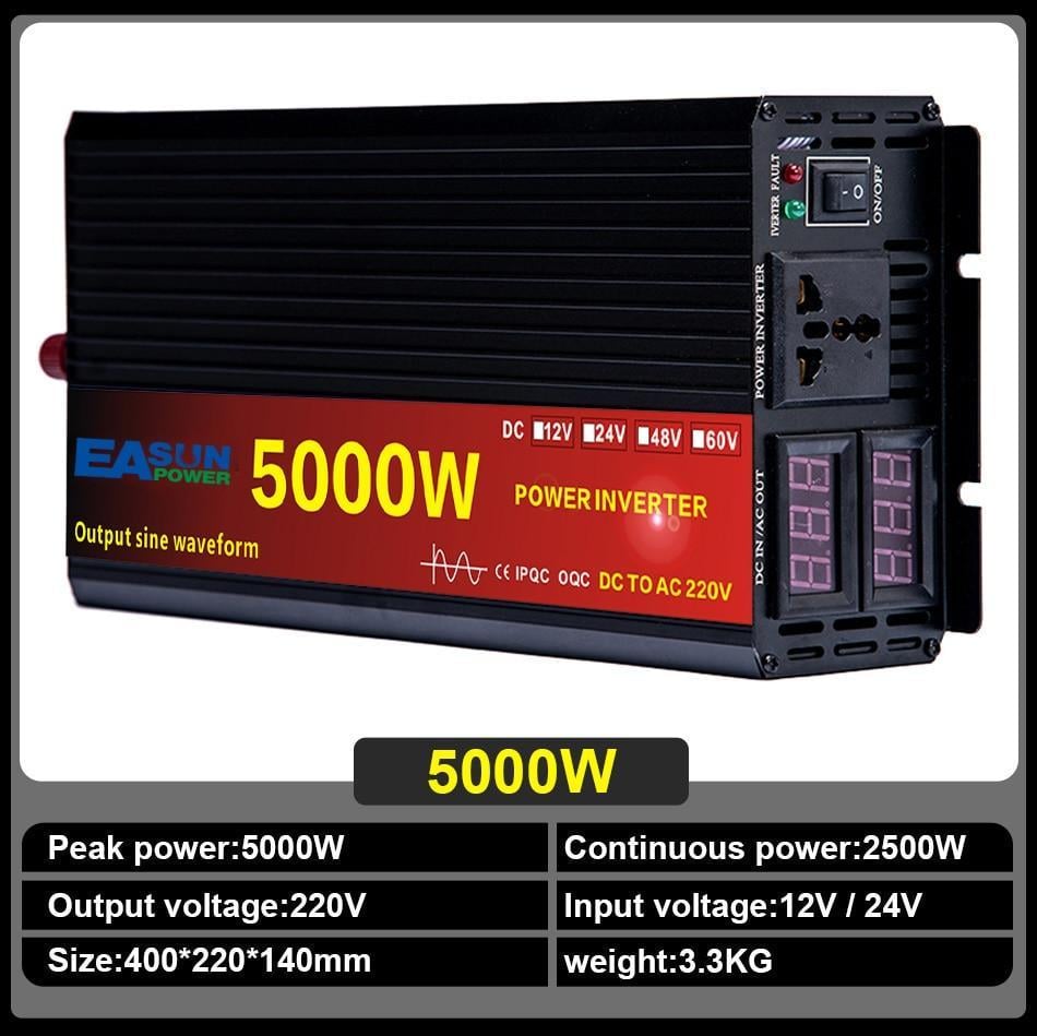Инвертор для котла с чистым синусом EASUN 5000 Вт (10-043053-0444) - фото 2