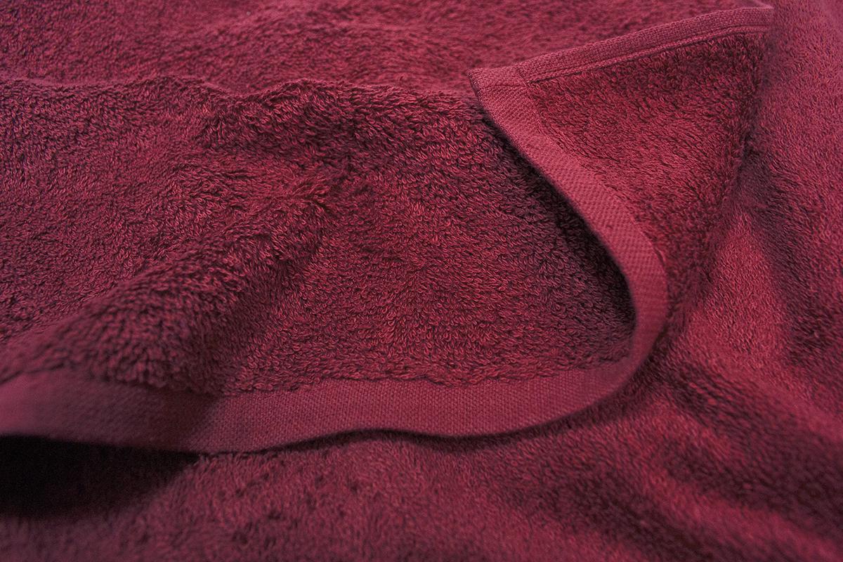 Простирадло махрова Iris Home Beaujolais 190х220 Бордовий (svt-2000022272292) - фото 2 Простирадло махрова Iris Home Beaujolais 190х220 Бордовий (svt-2000022272292) - фото 2