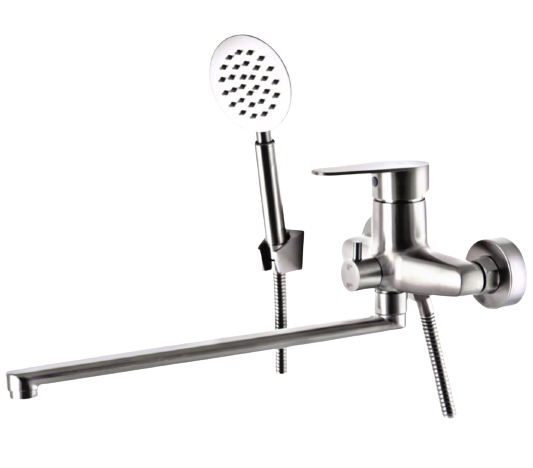 Смеситель для ванной Zerix AVA-006 универсальный (ZX3239)