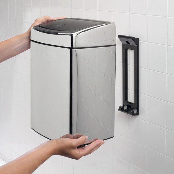 Бак для сміття Brabantia Тouch Bin 10 л Сірий (477201) - фото 6