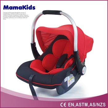 Детское автокресло Mamakids Z-36 автолюлька группа 0+ 0-13 кг Черный с красным - фото 7