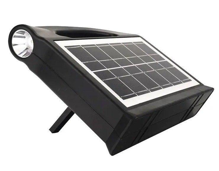Ліхтар LED CcLamp CL-13 із сонячною панеллю та функцією повербанку та 2 лампочками Чорний - фото 6 Ліхтар LED CcLamp CL-13 із сонячною панеллю та функцією повербанку та 2 лампочками Чорний - фото 6