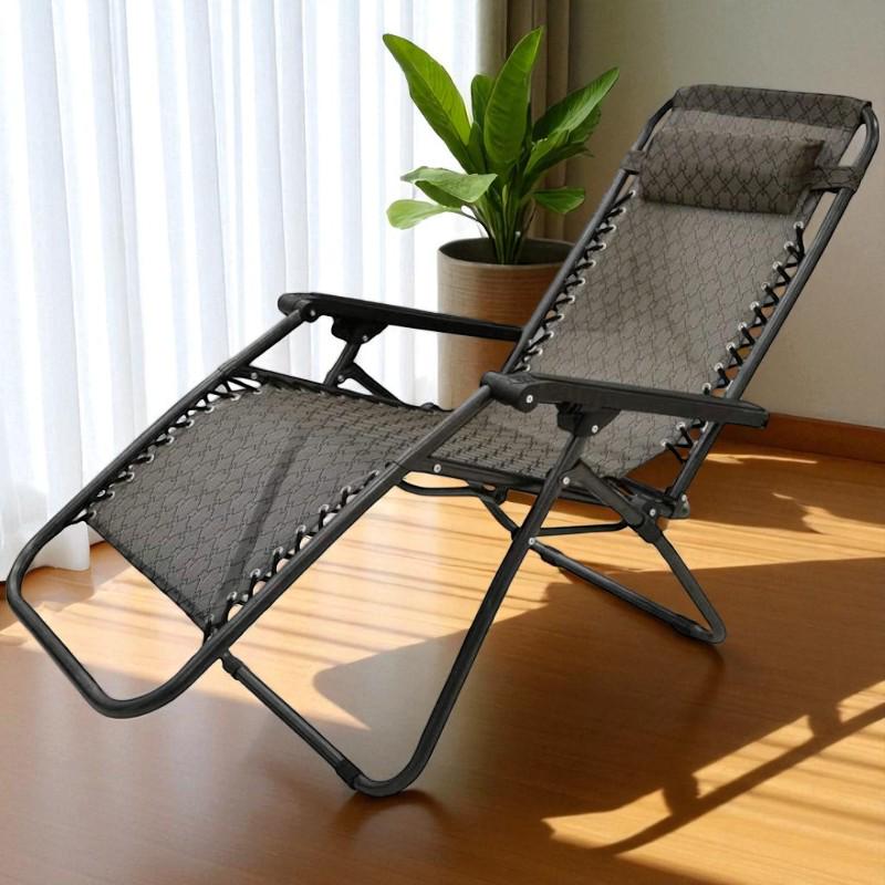 Крісло садове складане Zero Gravity до 120 кг Чорний - фото 5 Крісло садове складане Zero Gravity до 120 кг Чорний - фото 5