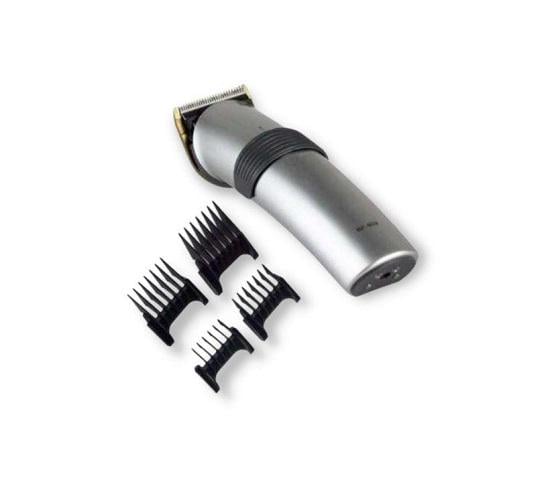Машинка для стрижки волос и бороды с насадками RF-609 серая (lp-89532)