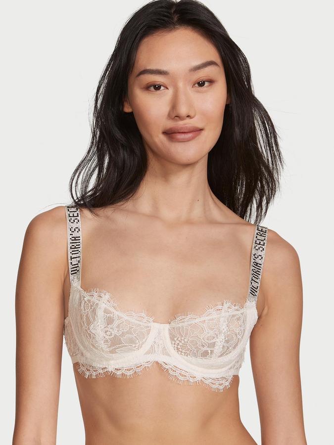 Комплект женского нижнего белья Victoria's Secret с принтом 90D-L Белый (8070) - фото 2 Комплект женского нижнего белья Victoria's Secret с принтом 90D-L Белый (8070) - фото 2