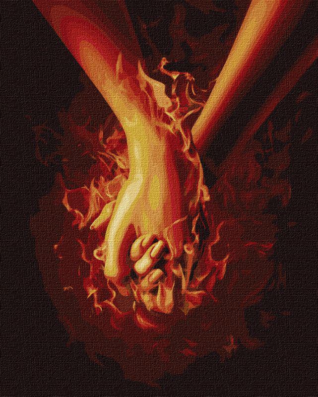 Картина по номерам Идейка Любовь между нами 40x50 см (KH4777)