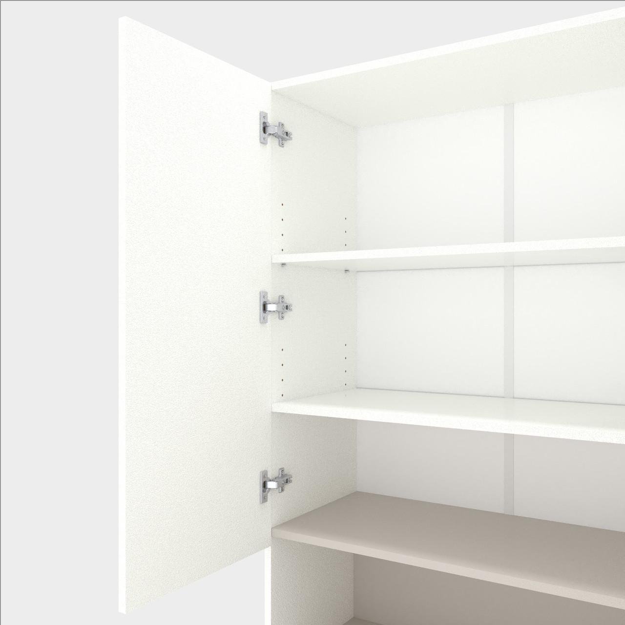 Пенал Metkas Home B002 ЛДСП 800x350x2130 мм Білий сніг/Кашемір - фото 2 Пенал Metkas Home B002 ЛДСП 800x350x2130 мм Білий сніг/Кашемір - фото 2