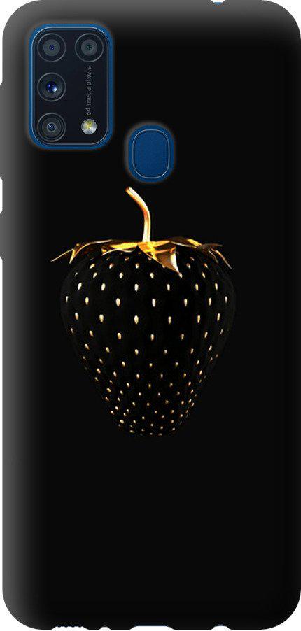 Чохол на Samsung Galaxy M31 M315F Чорна полуниця (3585t-1907-42517)