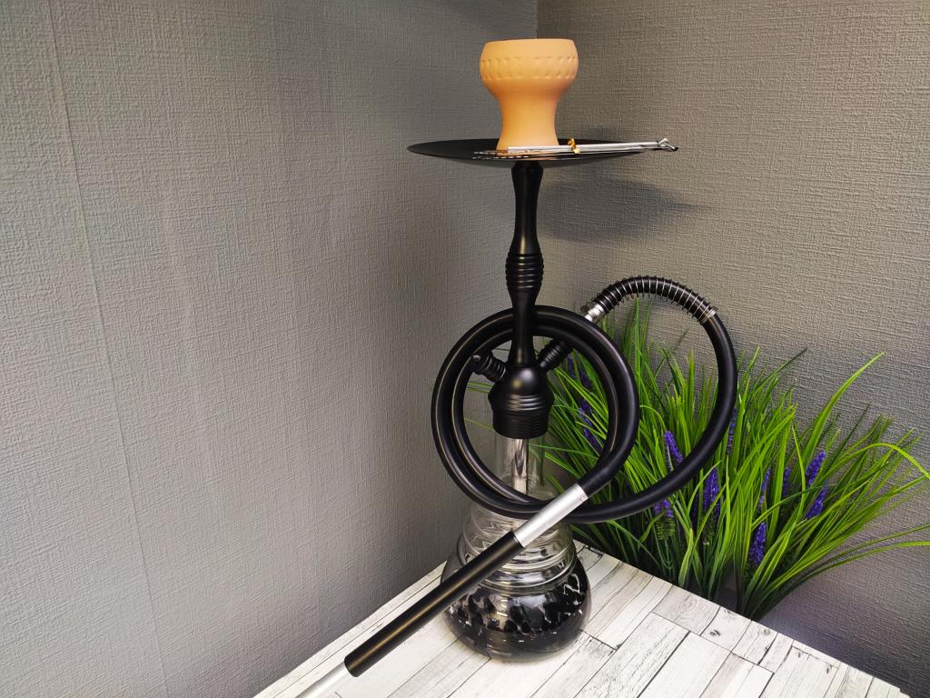 Кальян Hookah Ozzy 15 52 см на 1 персону Black