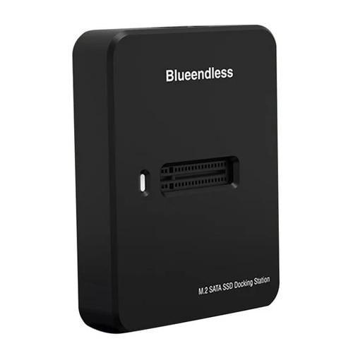 Док-станція для SSD M.2 Blueendless SD03A NVMe і NGFF SATA USB3.1 Black (957105)