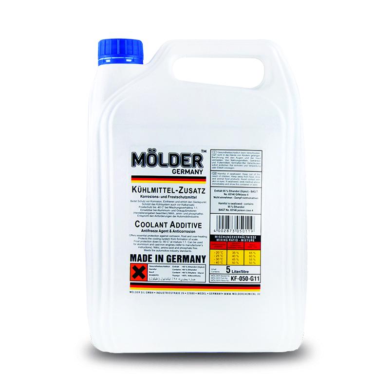 Антифриз Molder концентрат 5 л Синий (KF-050-G11) Антифриз Molder концентрат 5 л Синий (KF-050-G11)