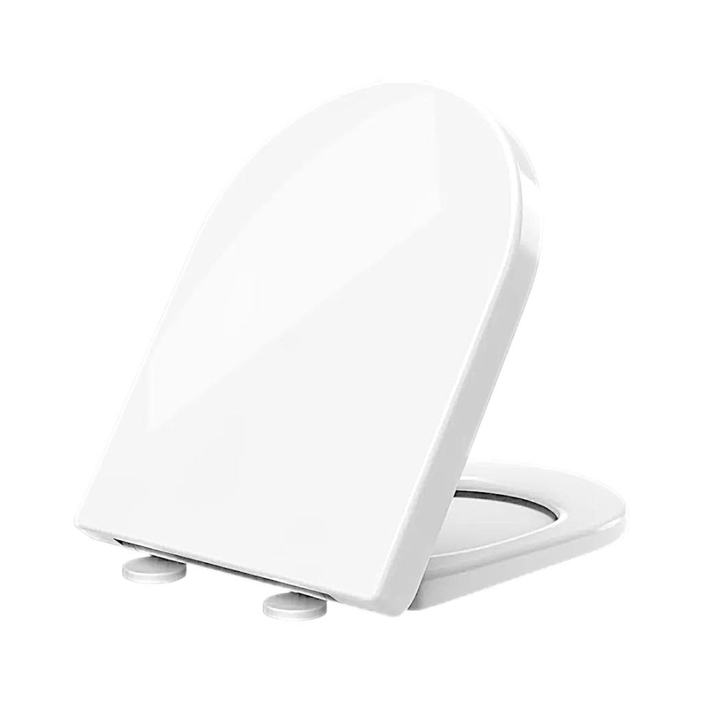Сидіння для унітаза STOREMIC Soft Close D-Shape з механізмом плавного закривання та системою швидкого зняття
