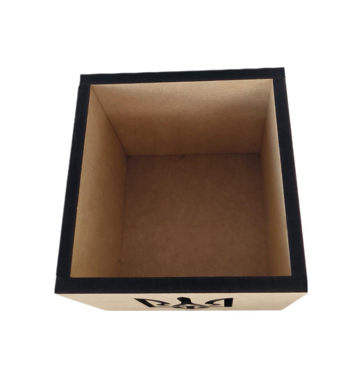 Стакан Трезубец 2 ROSA Talent МДФ 10х10х10 см (1350) - фото 2 Стакан Трезубец 2 ROSA Talent МДФ 10х10х10 см (1350) - фото 2