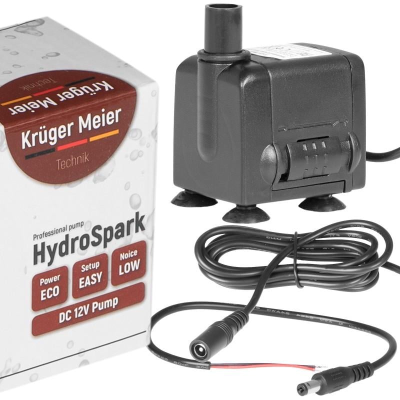 Помпа подъемная Kruger Meier HydroSpark 650 мини насос 12V 450 л/ч (KM-HYDROSPARK-AF650) Помпа подъемная Kruger Meier HydroSpark 650 мини насос 12V 450 л/ч (KM-HYDROSPARK-AF650)
