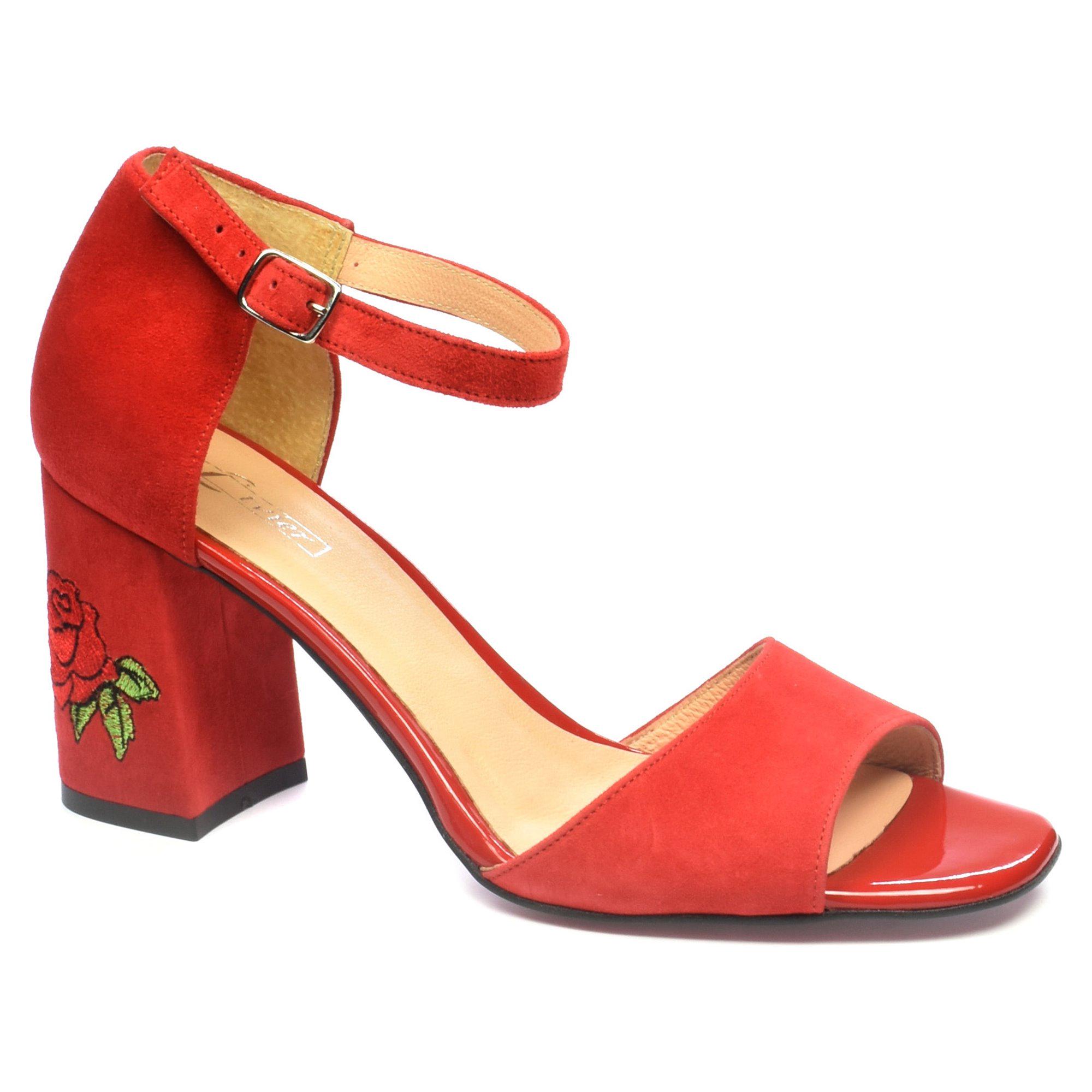 Босоножки женские летние Livier р. 39 Красный (09219-39)