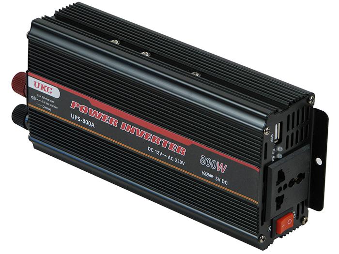 Инвертор с зарядным устройством UKC UPS 800W 12V (24495)