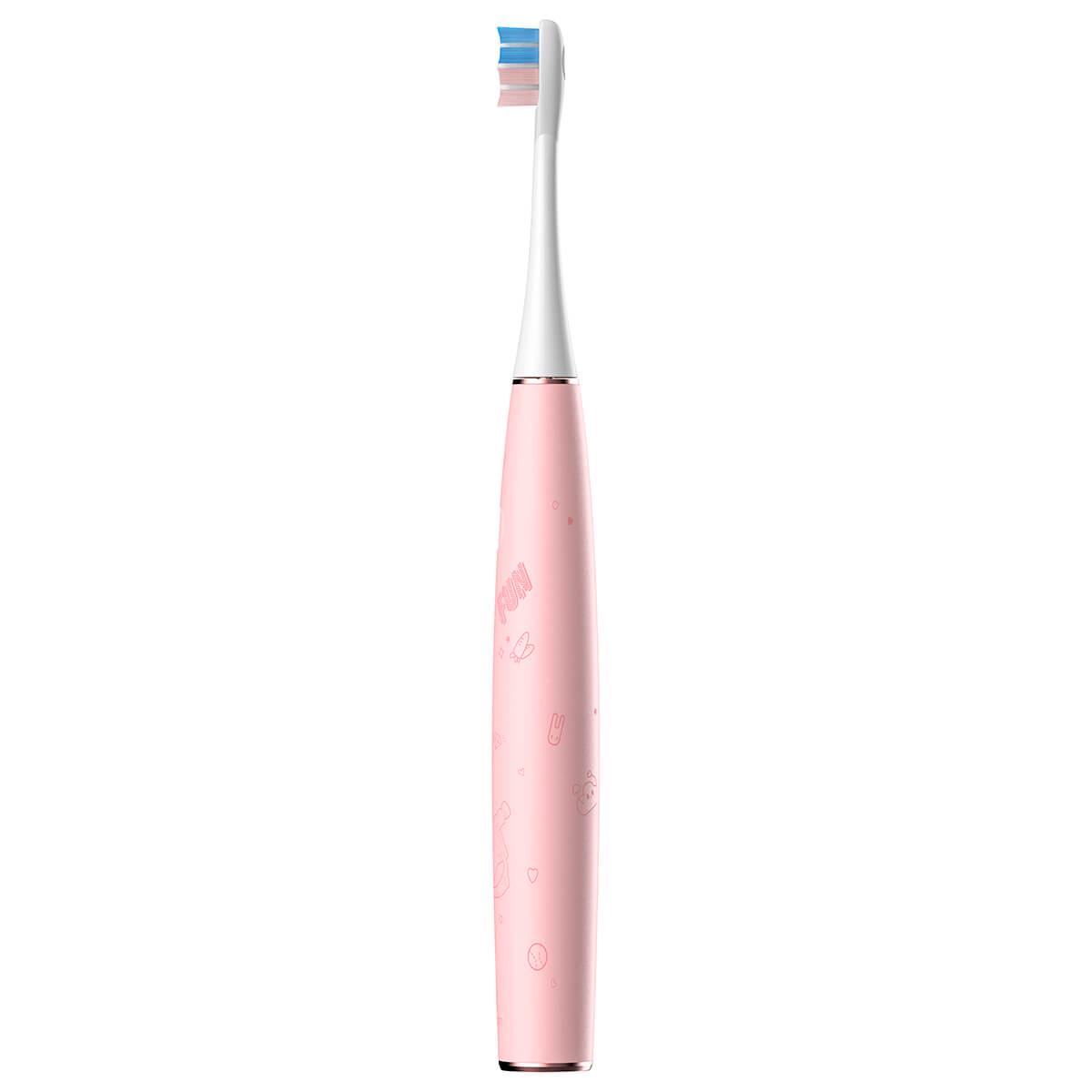 Зубна щітка електрична дитяча Oclean Kids Electric Toothbrush Pink - фото 5