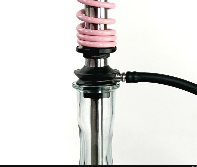 Кальян Trumpet Rider S Craft Рожево-білий (22739) - фото 4 Кальян Trumpet Rider S Craft Рожево-білий (22739) - фото 4