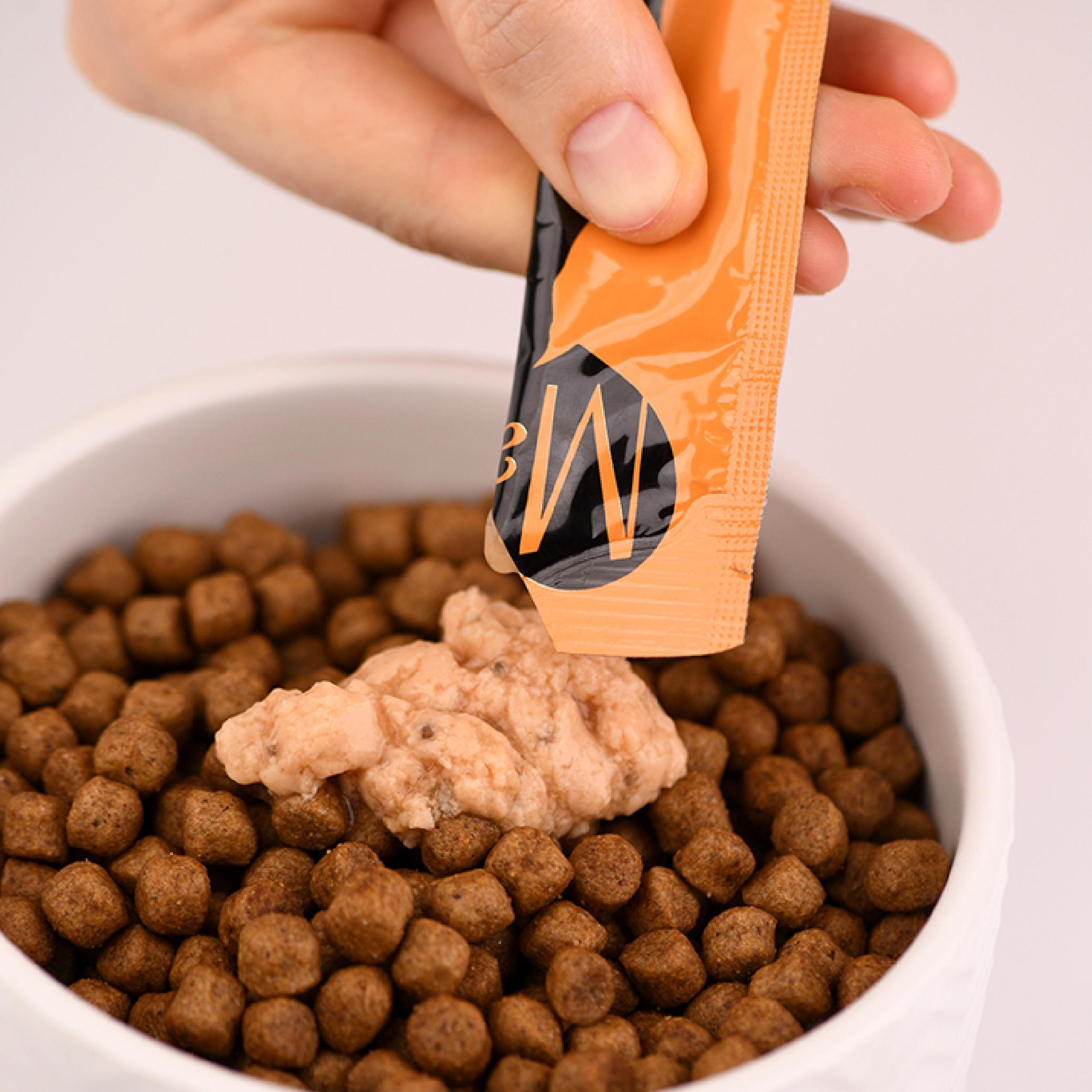 Ласощі для котів кремові Mavsy Creamy superfood STEWED RABBIT IN RIPE PERSIMMON SAUCE WITH CHIA SEEDS 5 шт./15 г (24628680) - фото 4 Ласощі для котів кремові Mavsy Creamy superfood STEWED RABBIT IN RIPE PERSIMMON SAUCE WITH CHIA SEEDS 5 шт./15 г (24628680) - фото 4