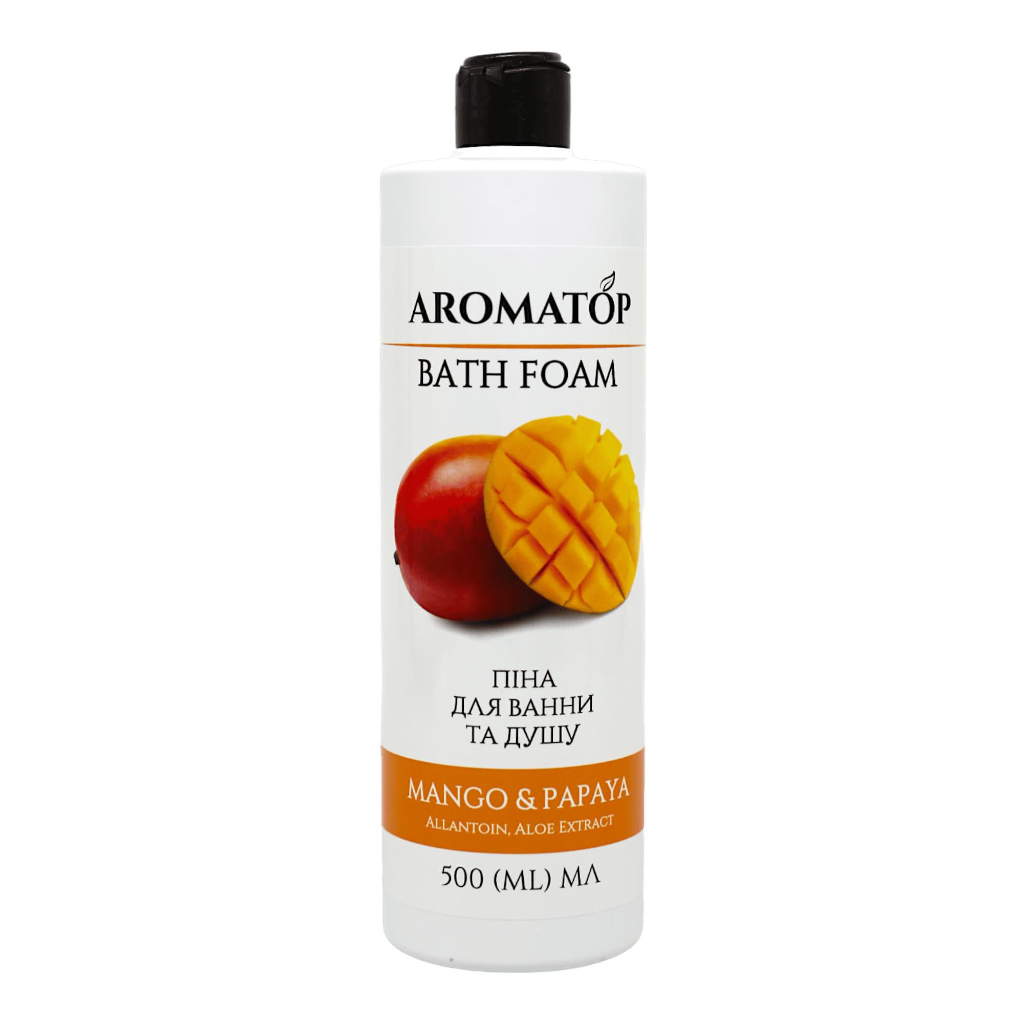 Пена для ванны и душа Aromatop Манго и Папая 500 мл (НФ-00007287)