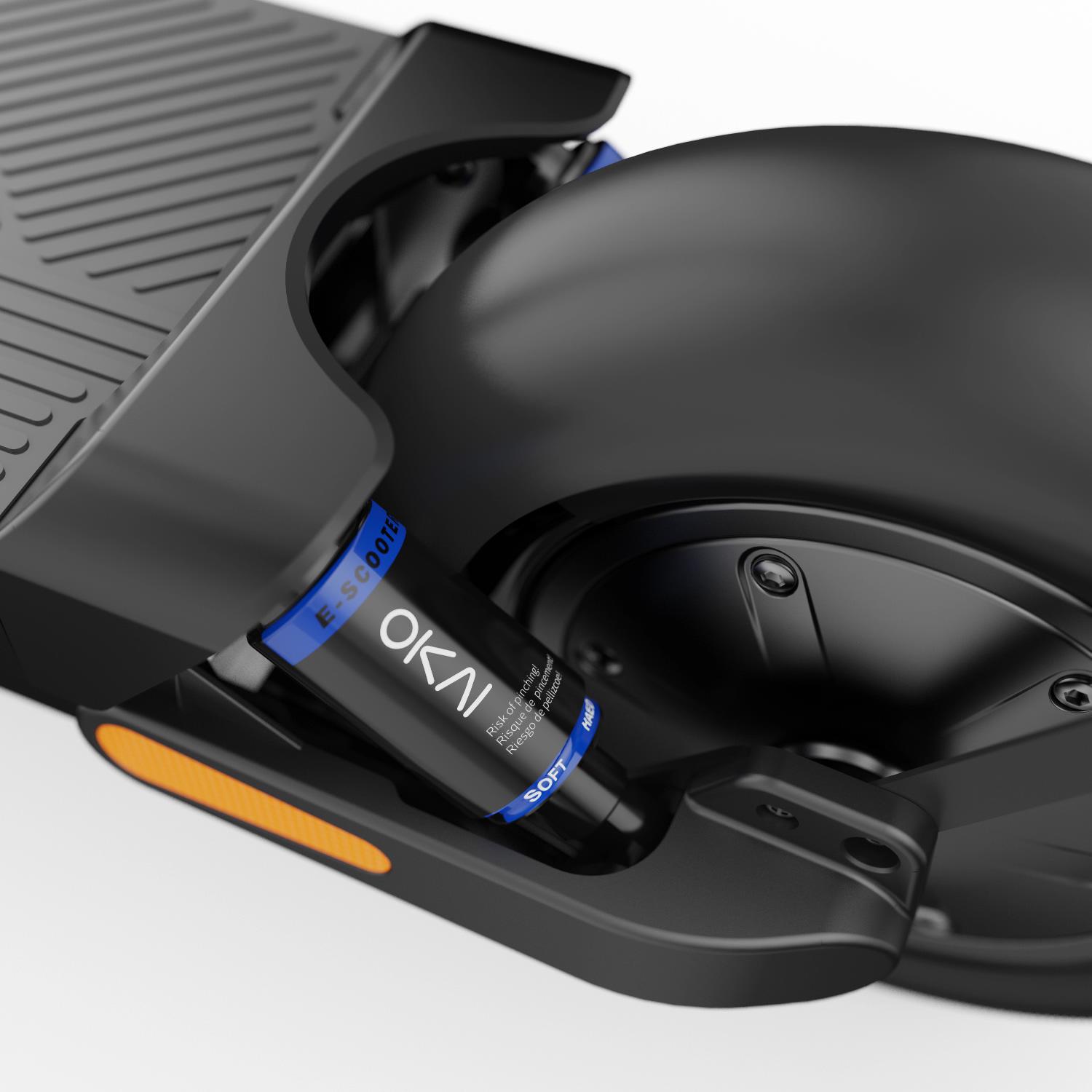 Електросамокат OKAI ES40-Neon Pro ES40-B Black - фото 5