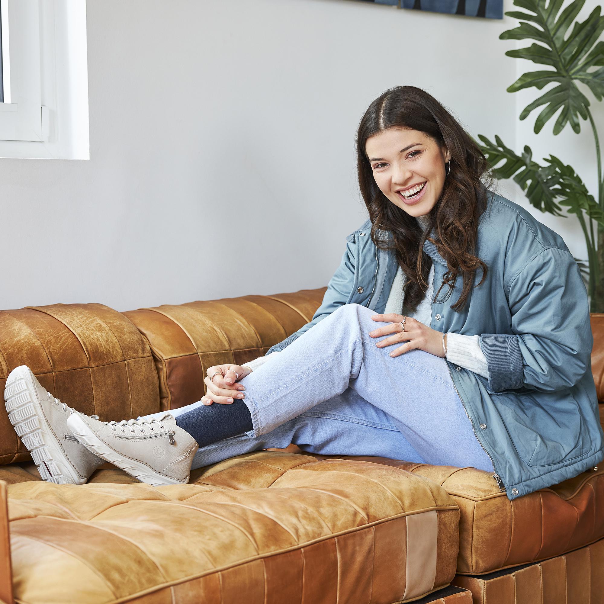 Черевики жіночі осінні Rieker р. 39 Бежевий (056355-39) - фото 19 Черевики жіночі осінні Rieker р. 39 Бежевий (056355-39) - фото 19