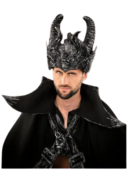 Корона Seta Decor Демон (23-591BLK-SL) Корона Seta Decor Демон (23-591BLK-SL)