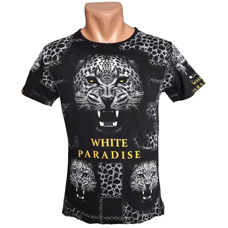 Футболка White Paradise XL Черный (7158) Футболка White Paradise XL Черный (7158)
