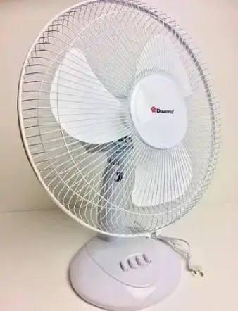 Вентилятор настольный электрический Domotec MS-1626 с защитной решеткой и подставкой 40 Вт 43 см (1724)