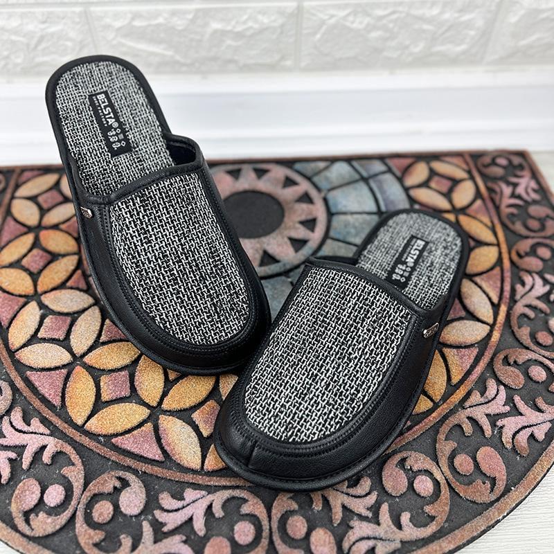 Домашні тапочки чоловічі VS-00521-1 p. 41 26,5 см Сірий