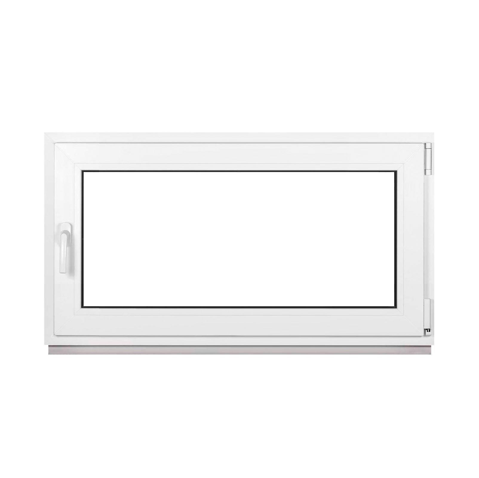 Окно металлопластиковое Framex поворотно-откидное с правым открытием 900х420 мм Белый