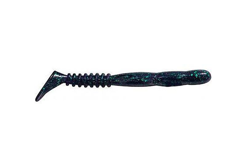 Силиконовый виброхвост Reins Rockvibe Shad №012 съедобный 3" 15 шт. Junebug (6395)